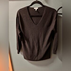 Ella Moss Black V-Neck Sweater